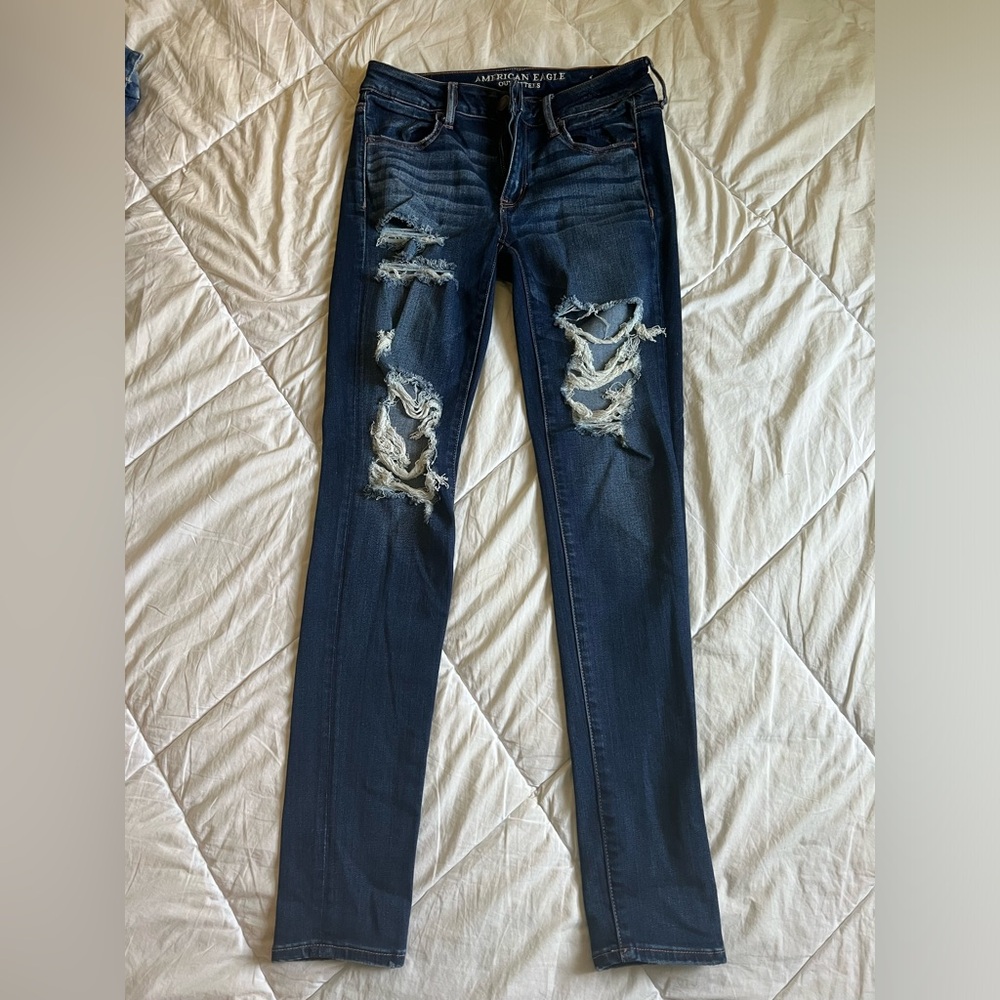 American eagle super stretch jeans